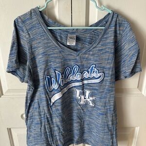 Women's Blue Wildcats Short Sleeve Tee